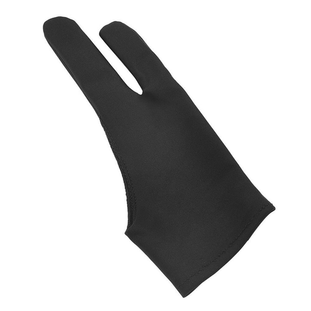 LogoMoti Pro Artist Anti-Fouling Two-Fingers Glove
