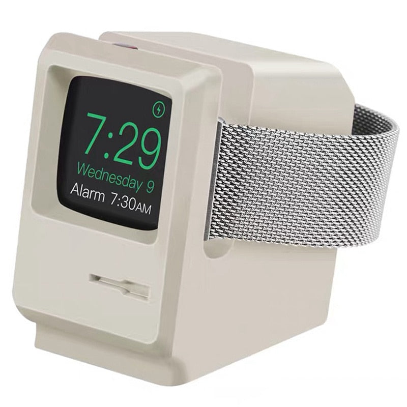 Retro Silicone Stand for Apple Watch